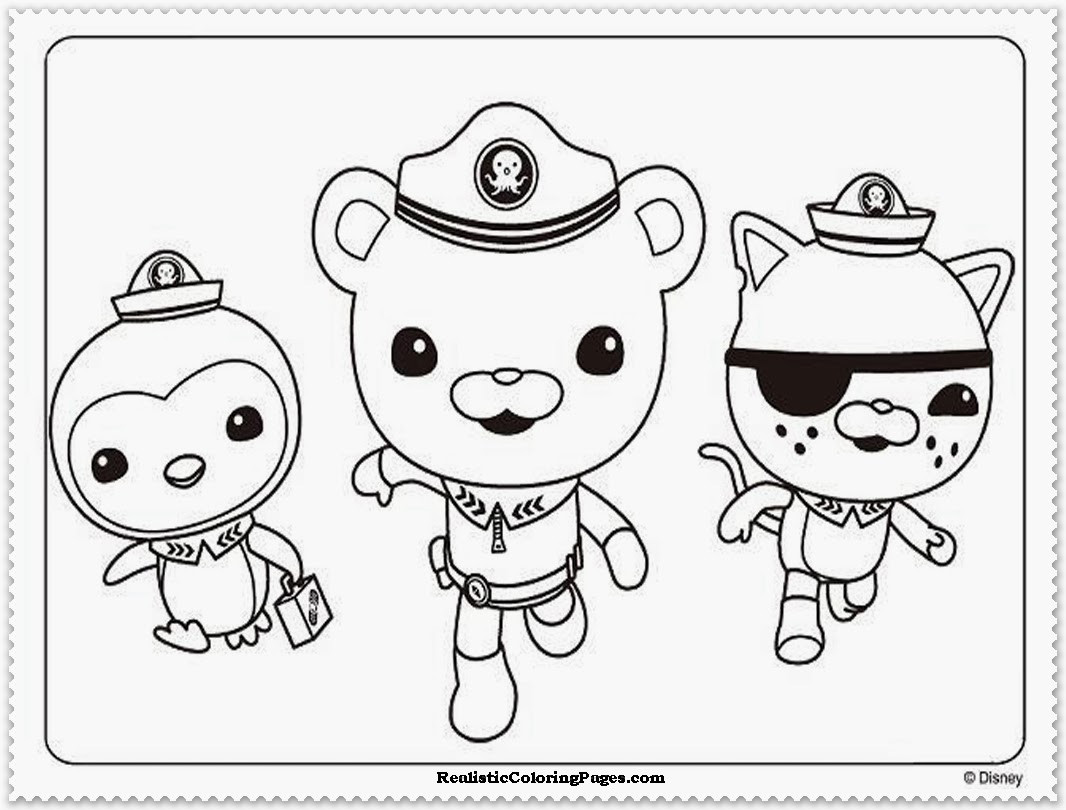 Octonauts Gups Coloring Pages At GetColorings Free Printable 