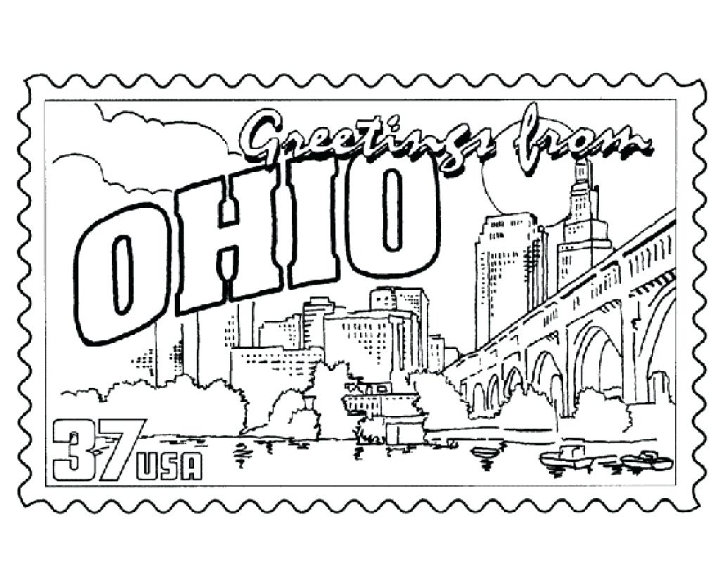 Ohio State Coloring Pages at GetColoringscom Free