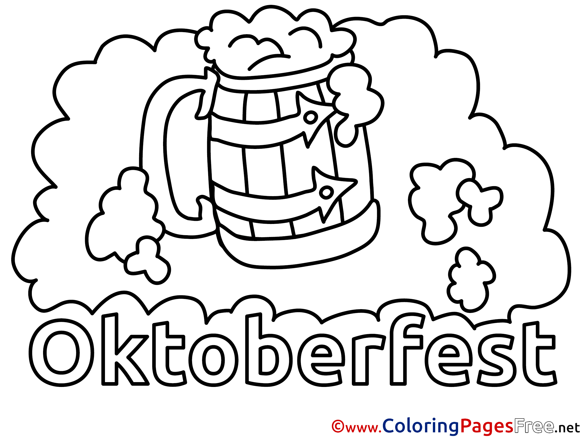 Oktoberfest Coloring Pages at GetColorings com Free printable
