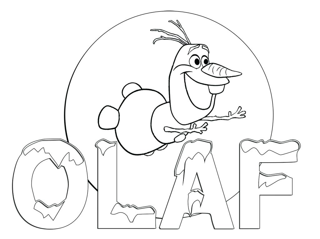 Olaf In Summer Coloring Pages at GetColorings.com | Free printable