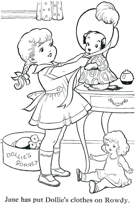 Old Fashioned Coloring Pages at GetColorings.com | Free printable