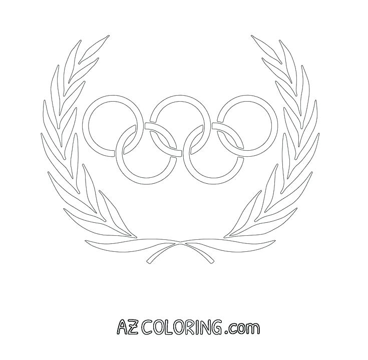 Olympic Rings Coloring Page at GetColorings.com | Free printable