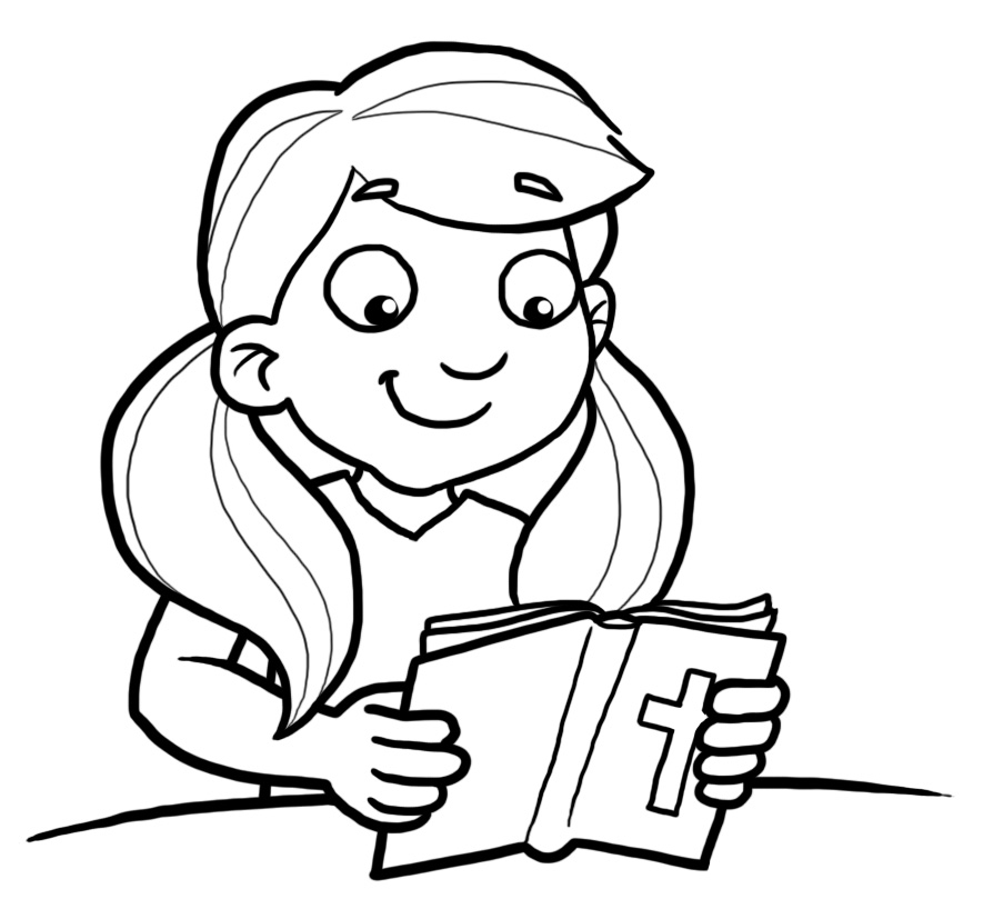 Open Bible Coloring Page At Free Printable Colorings Pages To Print And Color 