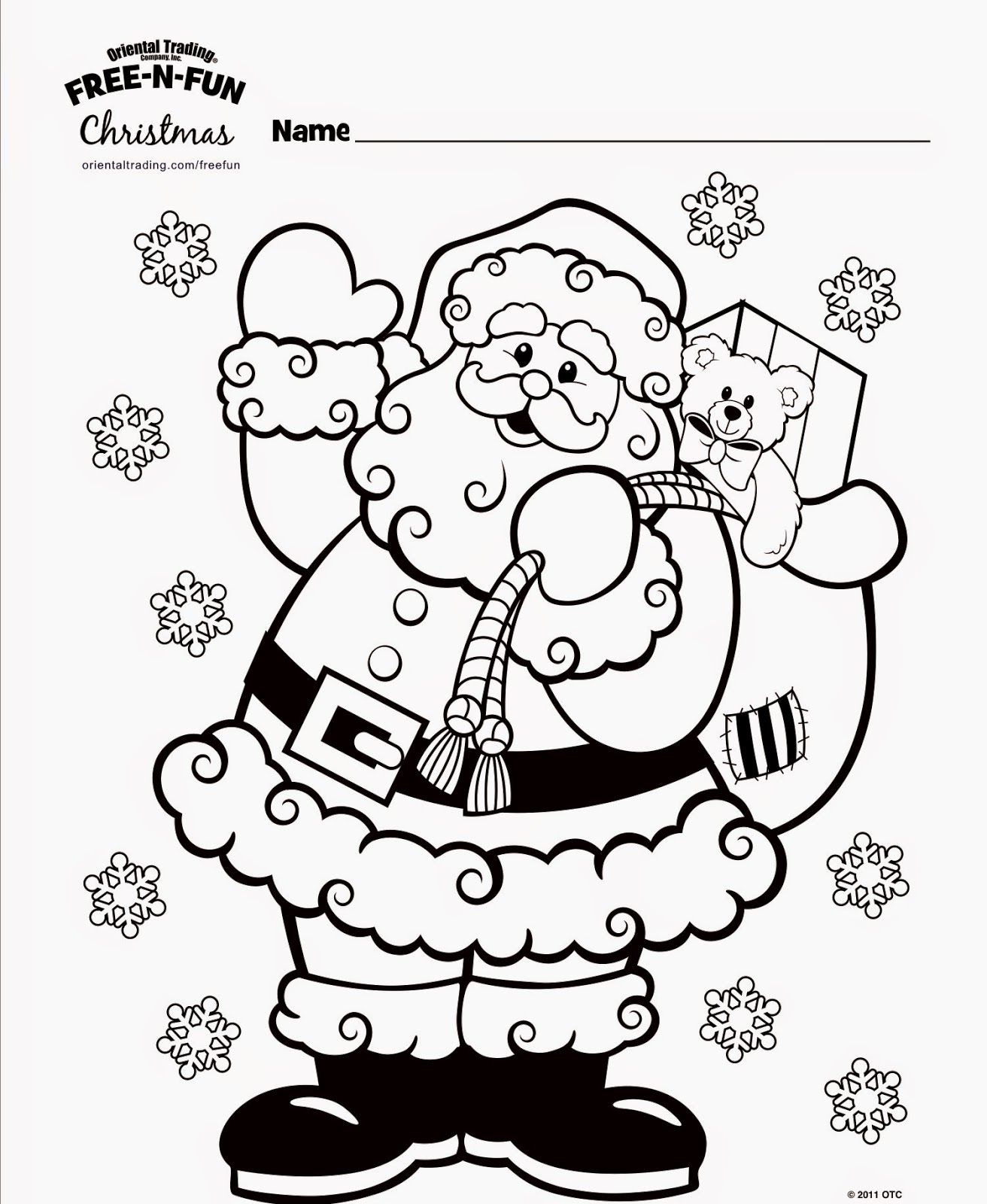 38+ Best photos Free Printable Christmas Coloring Pages And Activities