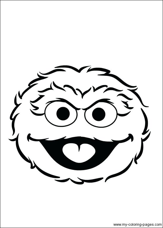 Oscar The Grouch Coloring Page At GetColorings Free Printable 