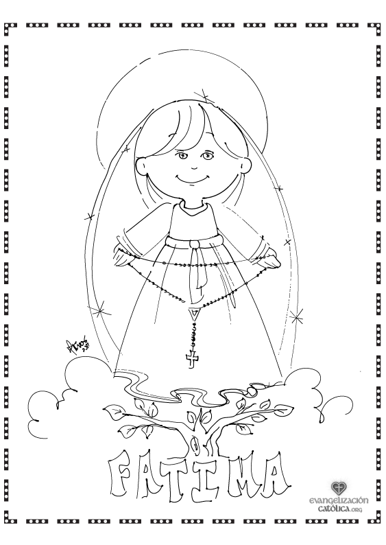 our-lady-of-fatima-coloring-pages-at-getcolorings-free-printable