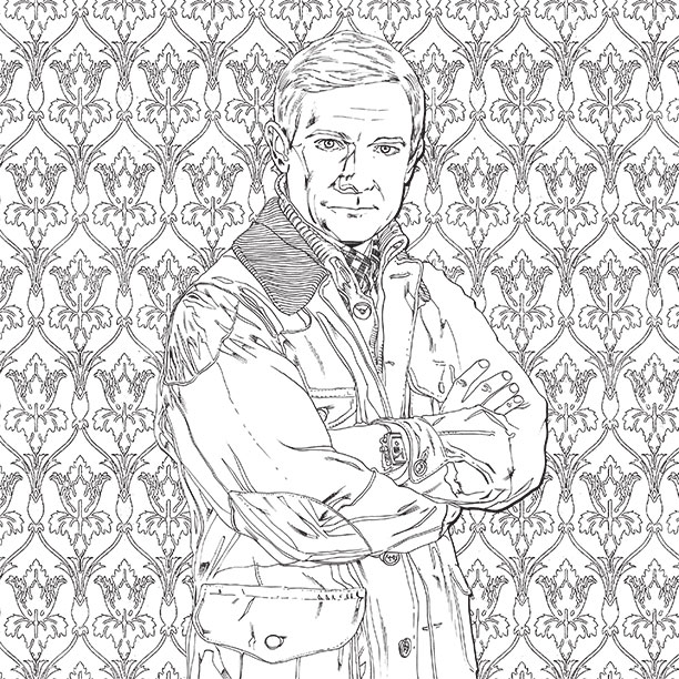 612x612 11 Coloring Books Inspired By Your Favorite TV Shows