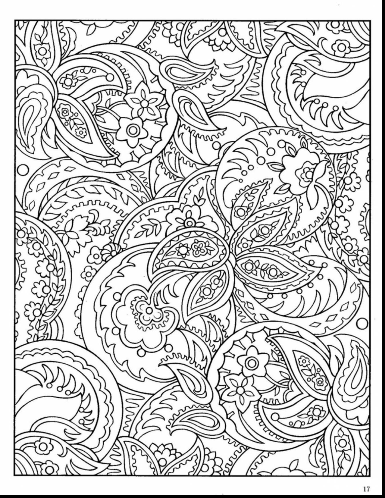 Paisley Peacock Coloring Pages at Free printable