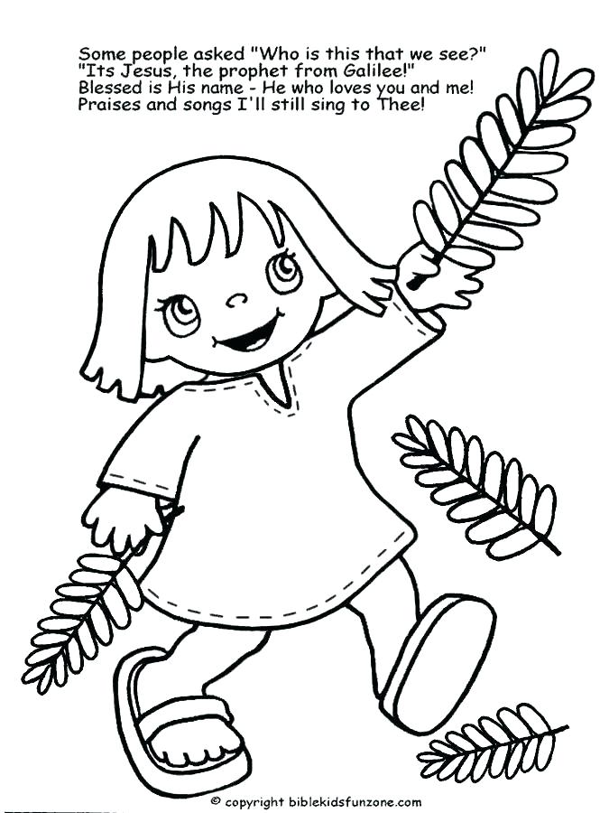 Palm Sunday Coloring Pages To Print at GetColorings.com | Free