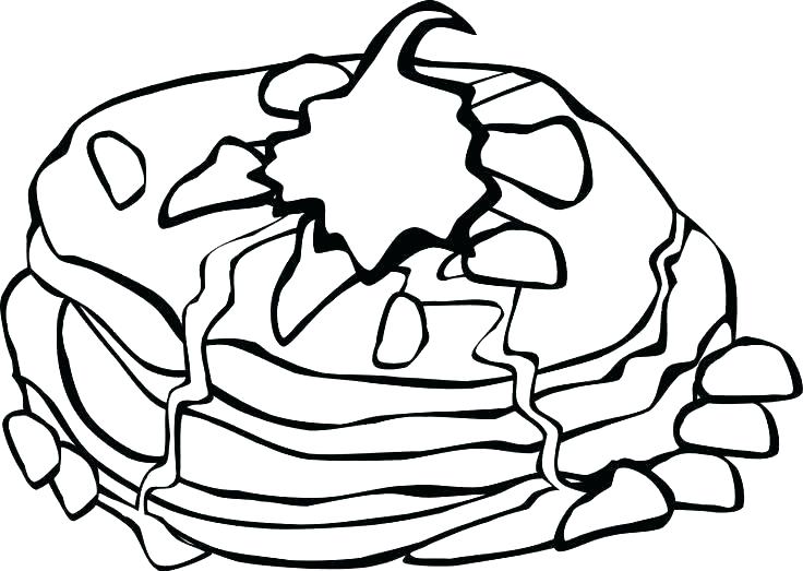 Pancake Coloring Pages at GetColoringscom Free