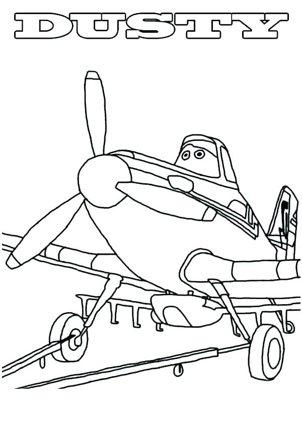 paper airplane coloring page