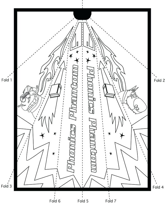 paper airplane coloring page