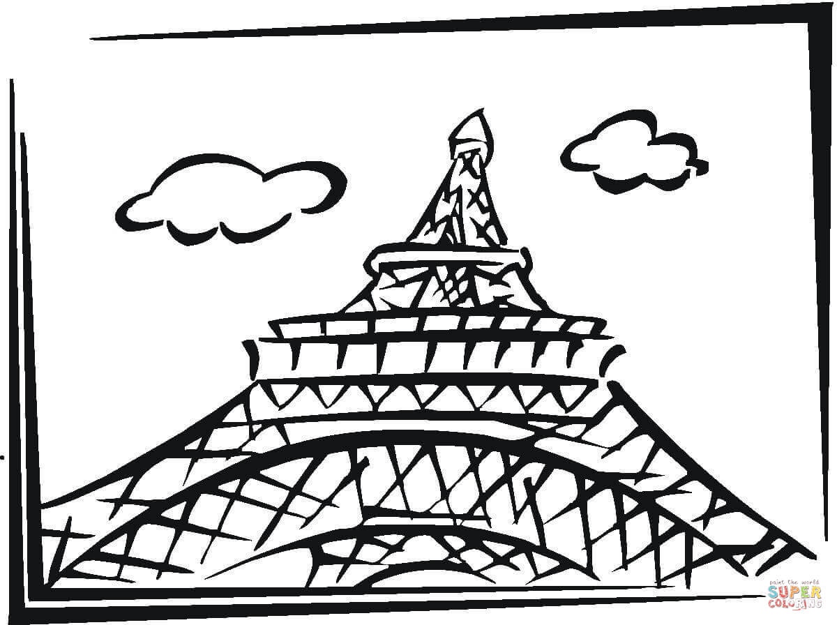 Paris Coloring Pages at GetColorings.com | Free printable colorings