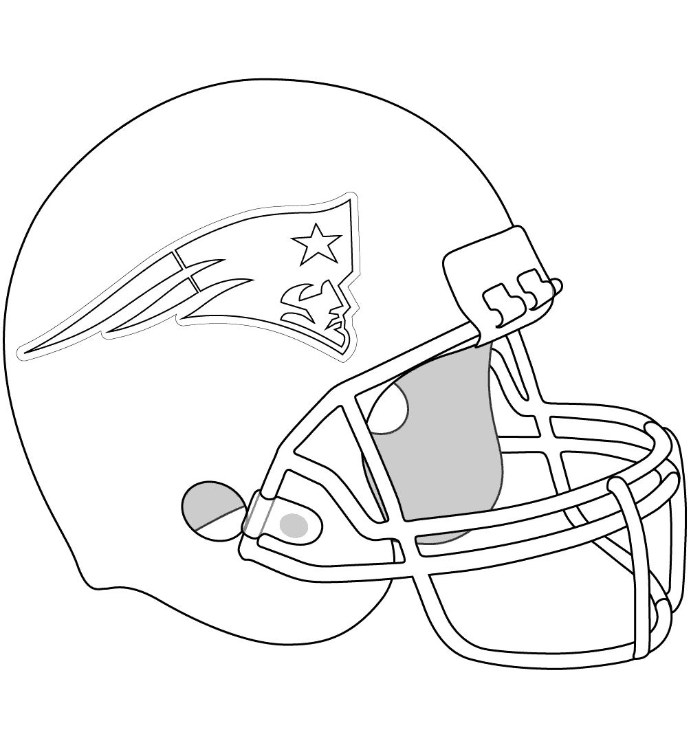 Patriots Football Coloring Pages at GetColoringscom