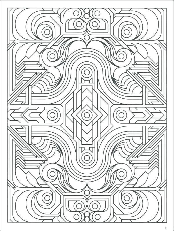 600x794 Pattern Coloring Pages For Adults Design Printable
