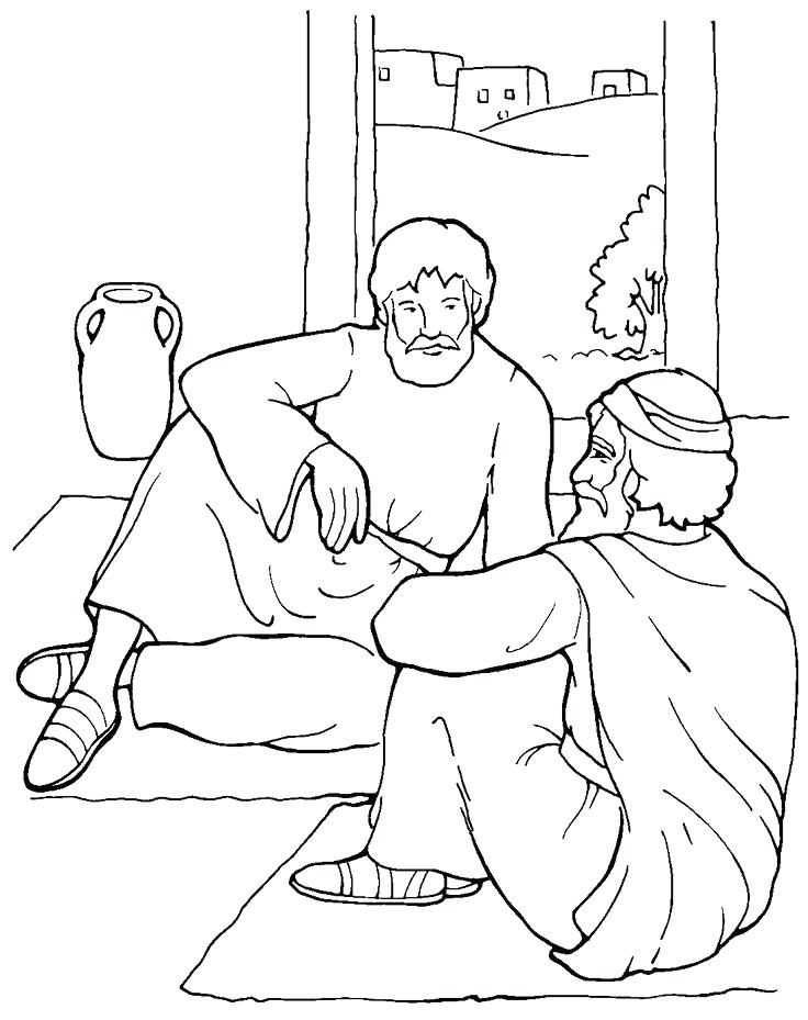 736x929 Paul And Barnabas Missionary Journey Coloring Page Timothy Pages