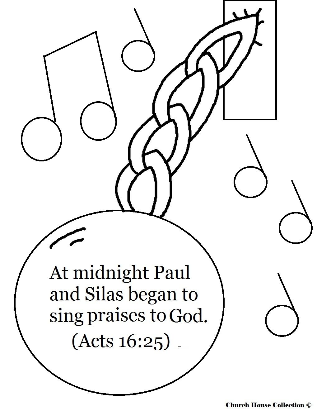 Paul And Silas Coloring Pages Print At GetColorings Free 
