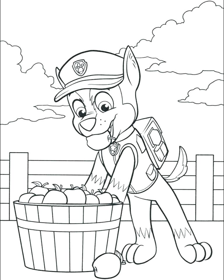 Paw Patrol Birthday Coloring Pages at GetColorings.com | Free printable ...