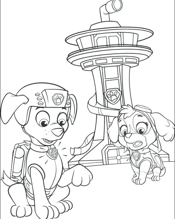 paw patrol easter coloring pages at getcolorings