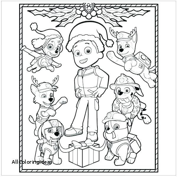 Printable Paw Patrol Thanksgiving Coloring Pages : Paw Patrol