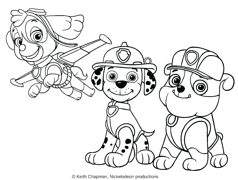 Paw Patrol Thanksgiving Coloring Pages at GetColorings.com | Free