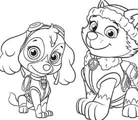 Paw Patrol Tracker Coloring Pages at GetColorings.com | Free printable