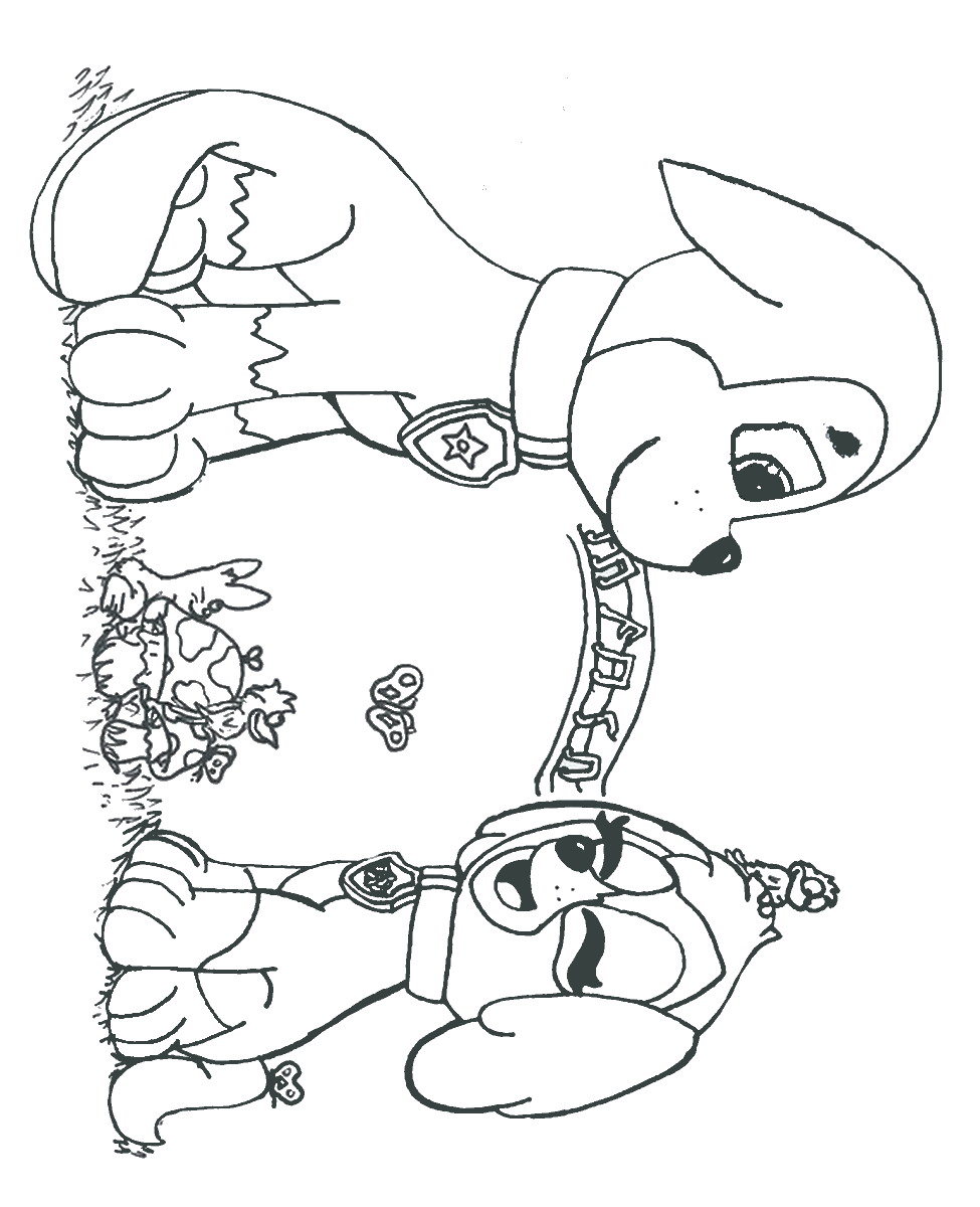 Paw Patrol Valentines Coloring Pages At GetColorings Free Printable Colorings Pages To