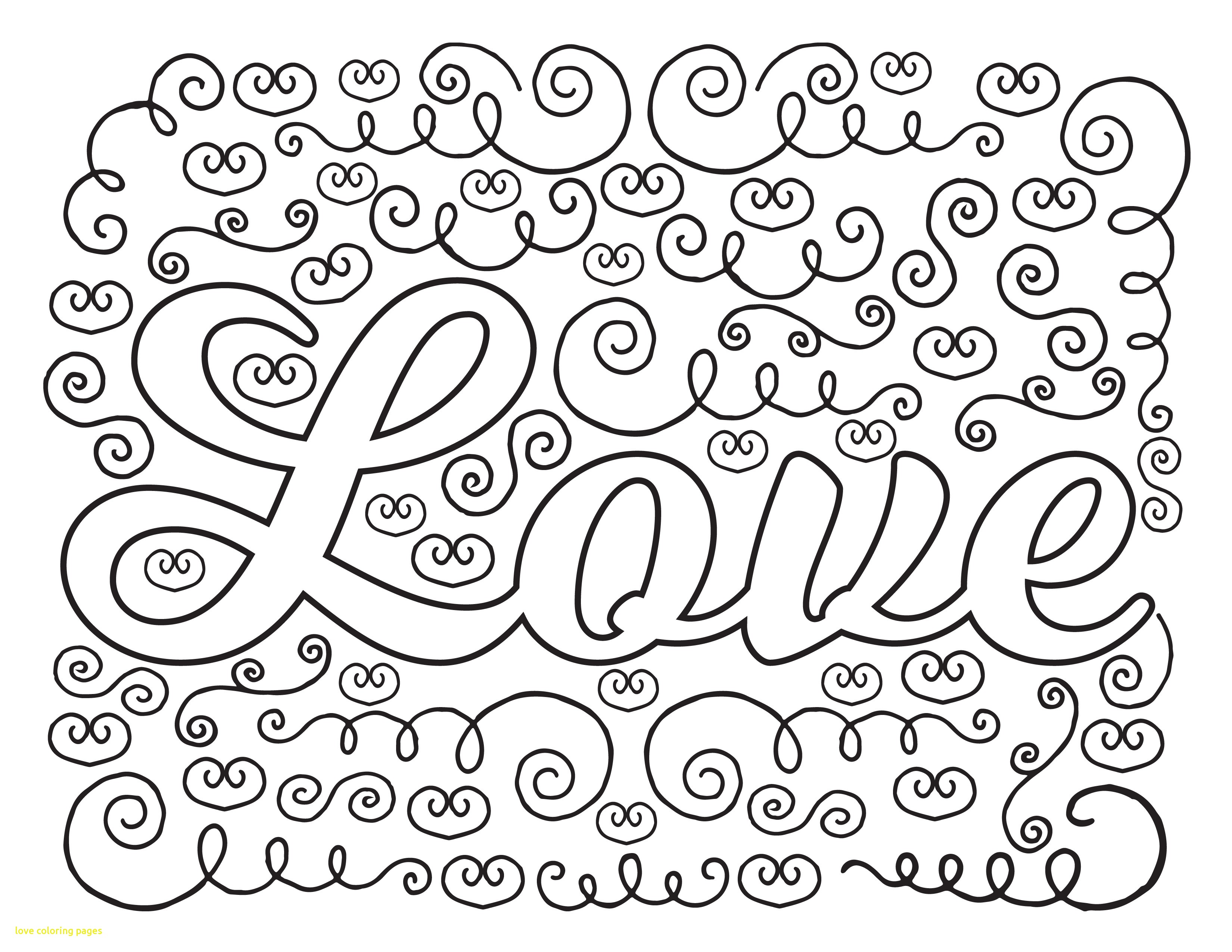 Peace And Love Coloring Pages At GetColorings Free Printable 