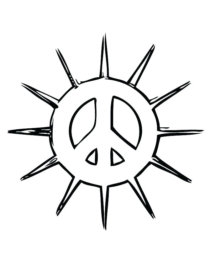 Peace Sign Coloring Pages For Adults At GetColorings Free Printable Colorings Pages To 