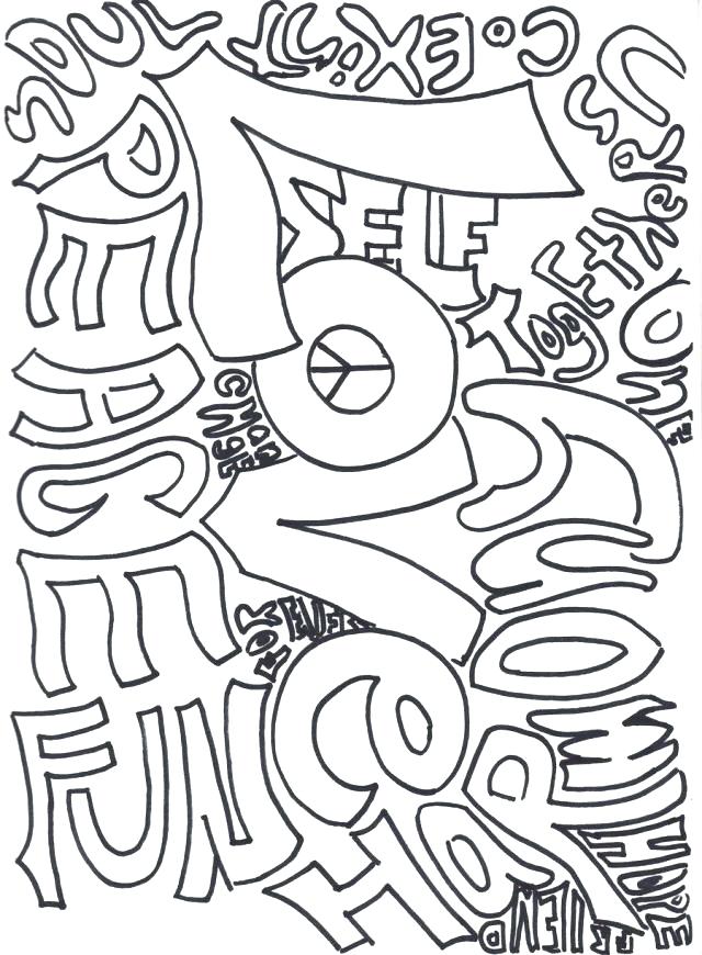 Peace Sign Coloring Pages For Adults at GetColorings.com | Free