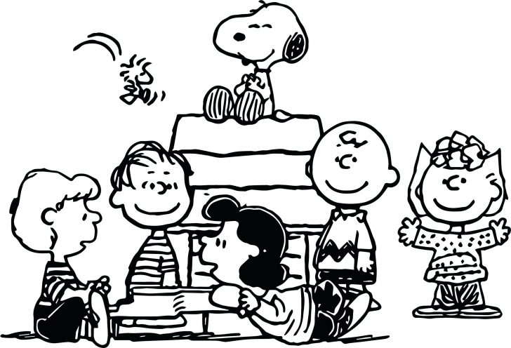 peanuts-characters-coloring-page