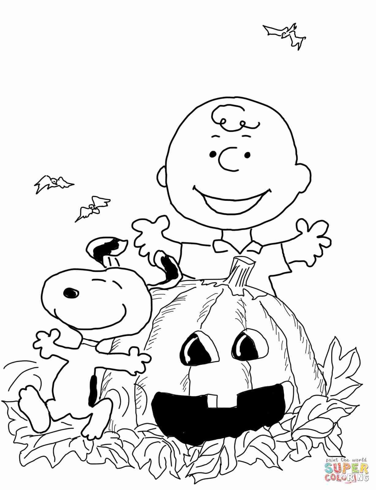 Peanuts Thanksgiving Coloring Pages At GetColorings Free 