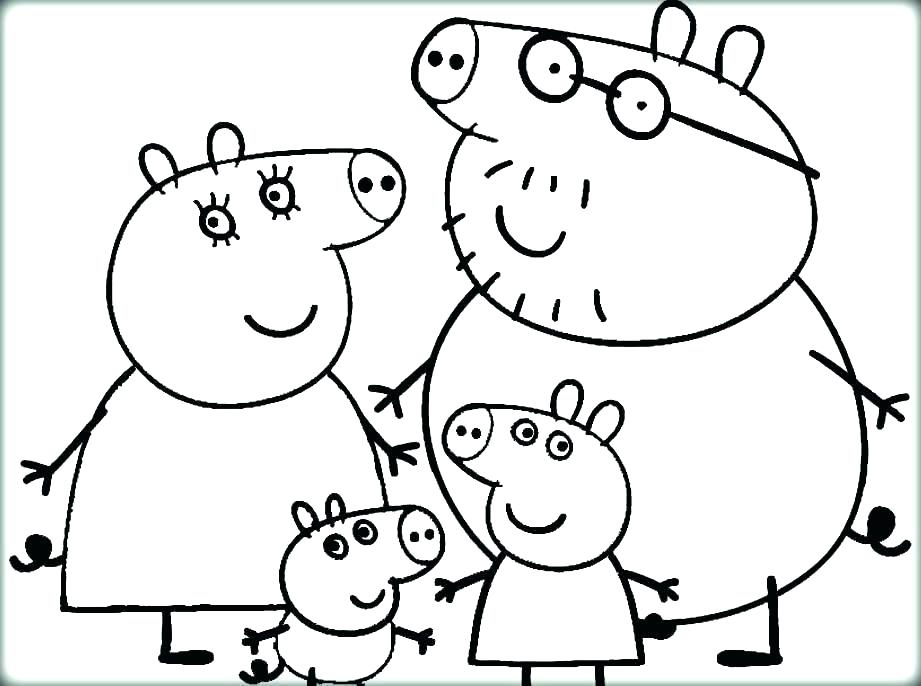 Peppa Pig Printable Coloring Pages at GetColorings.com ...