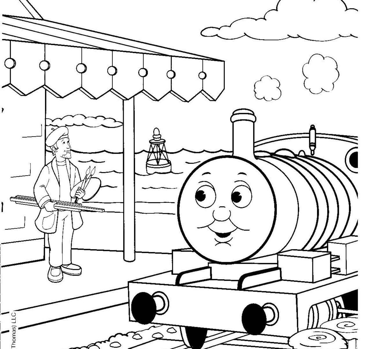 Percy The Train Coloring Pages At GetColorings Free Printable 