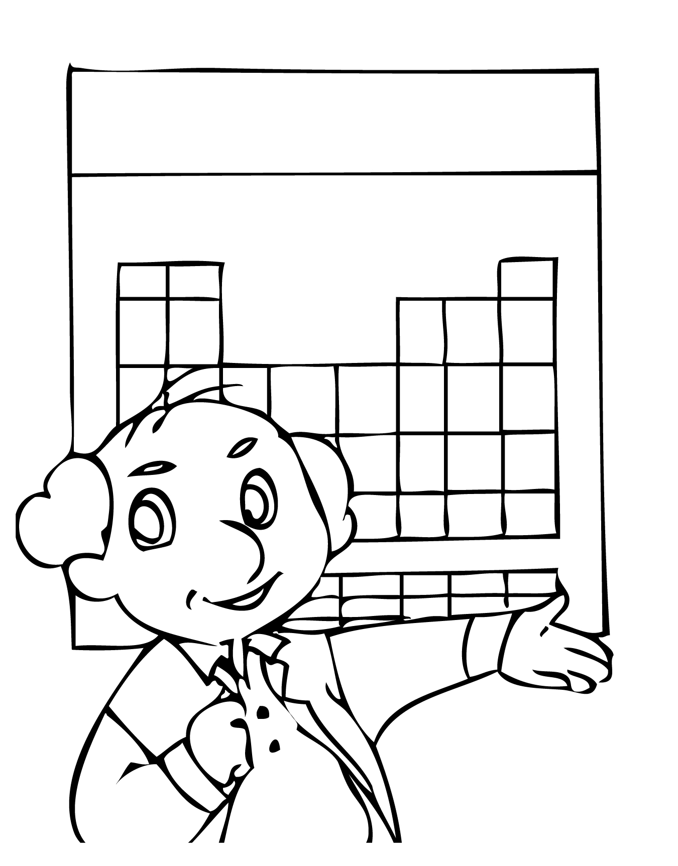 Periodic Table Coloring Page at GetColorings.com | Free printable