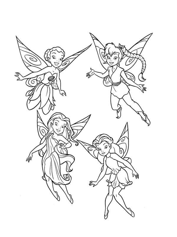 Periwinkle Fairy Coloring Pages At Getcolorings Free Printable