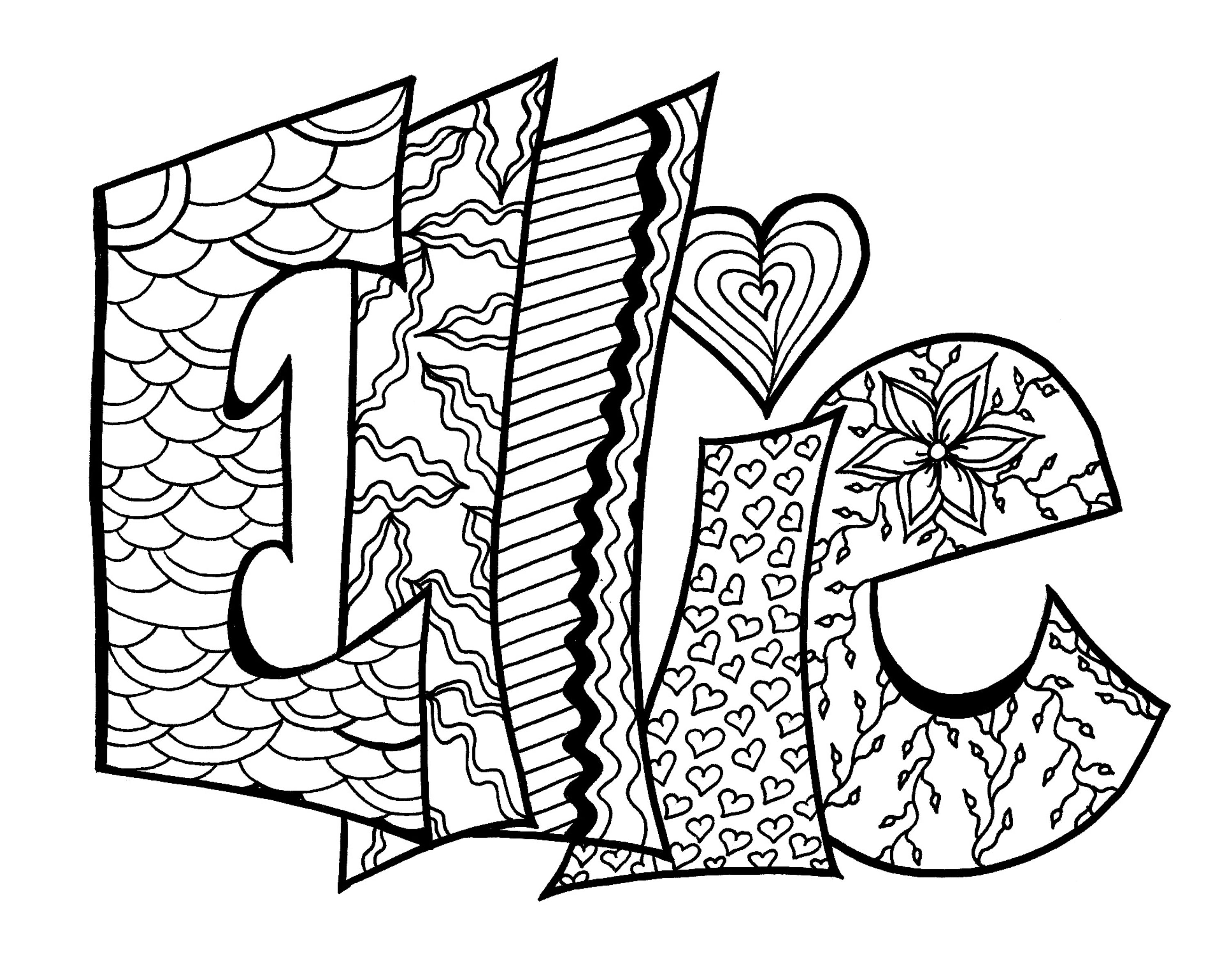 Personalized Name Coloring Pages at GetColorings.com | Free printable colorings pages to print