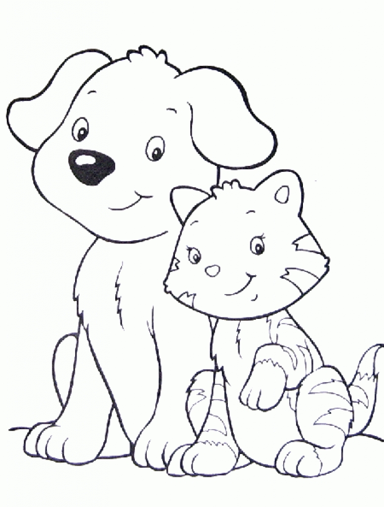 Pet Coloring Pages Printable at Free printable