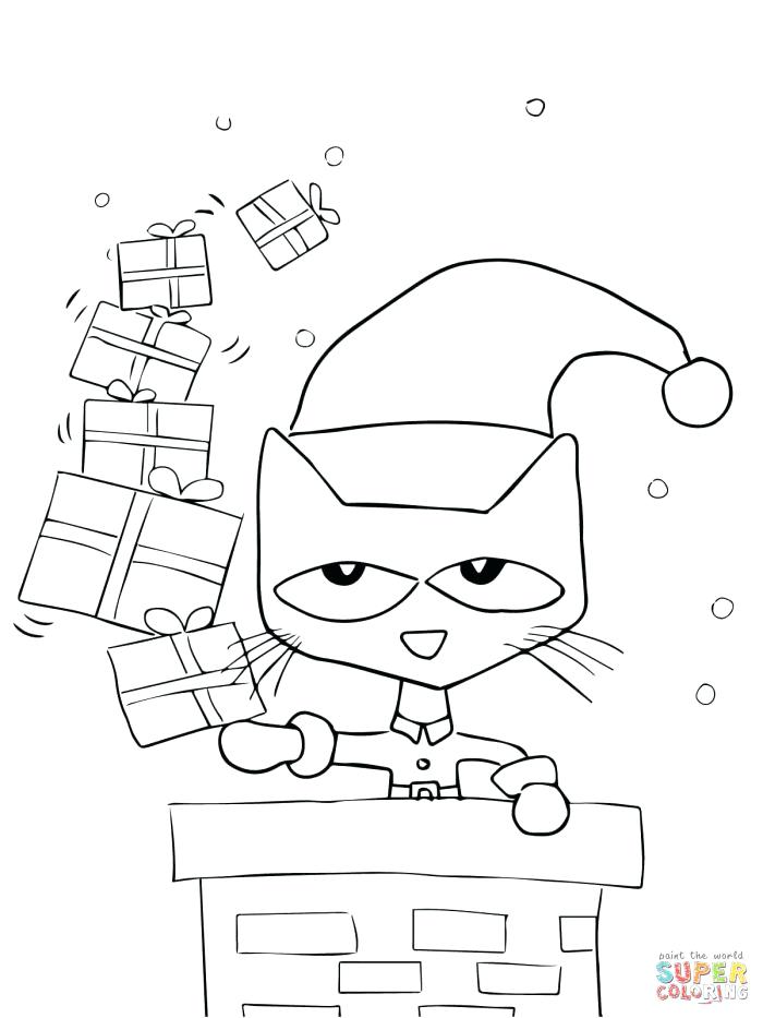 Pete The Cat Coloring Page at GetColoringscom Free