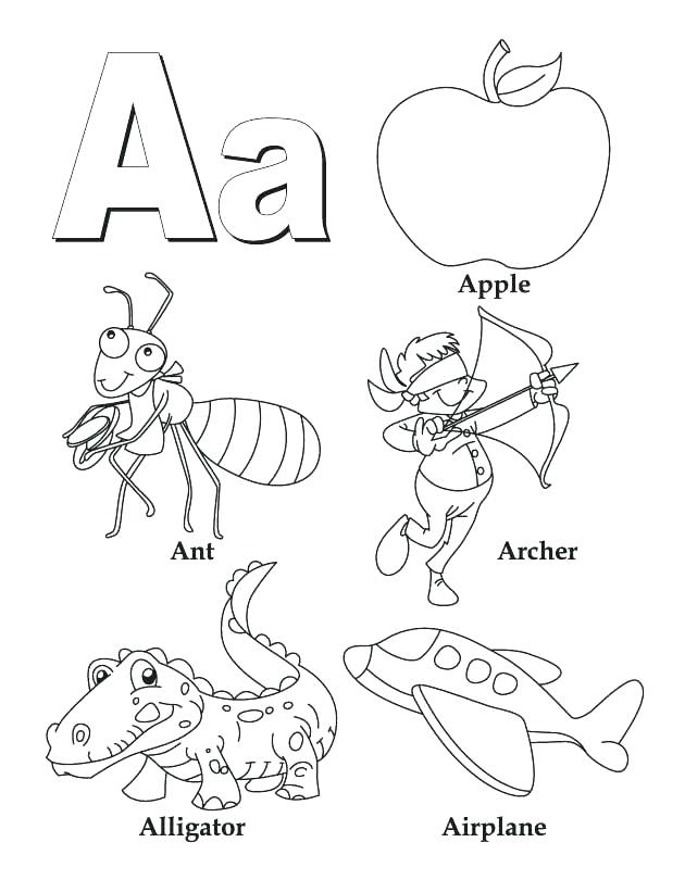 Phonics Coloring Pages At Free Printable Colorings