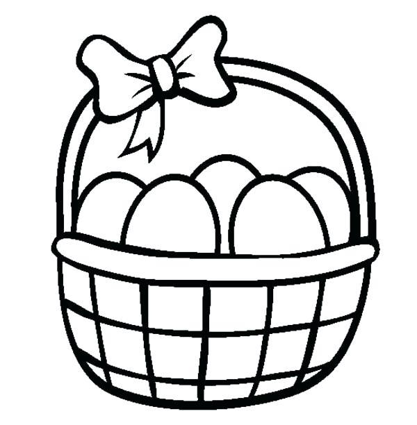 Picnic Basket Coloring Page At GetColorings Free Printable 