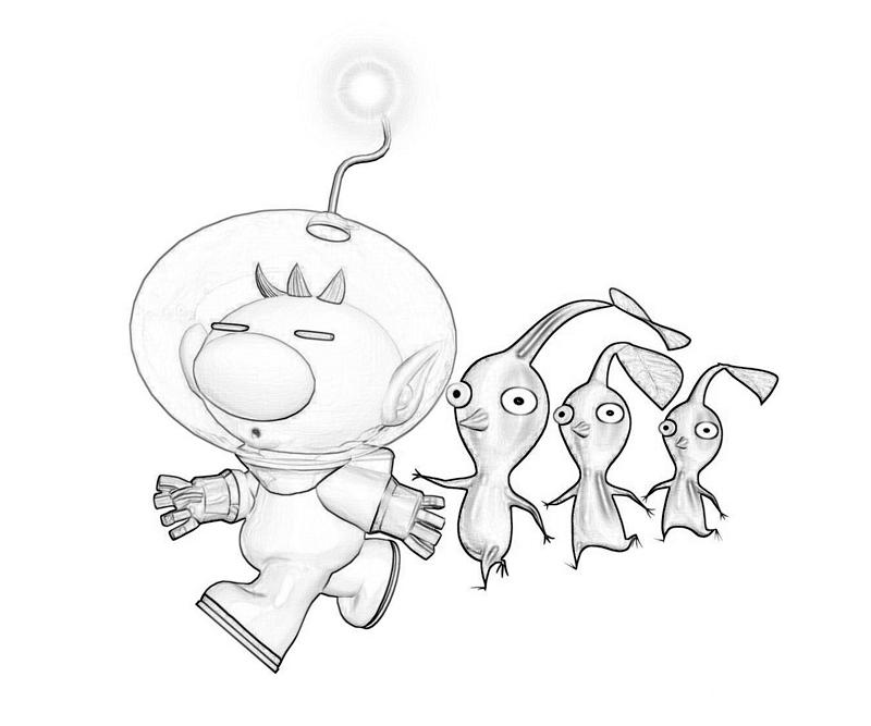 Pikmin Coloring Pages at Free printable colorings