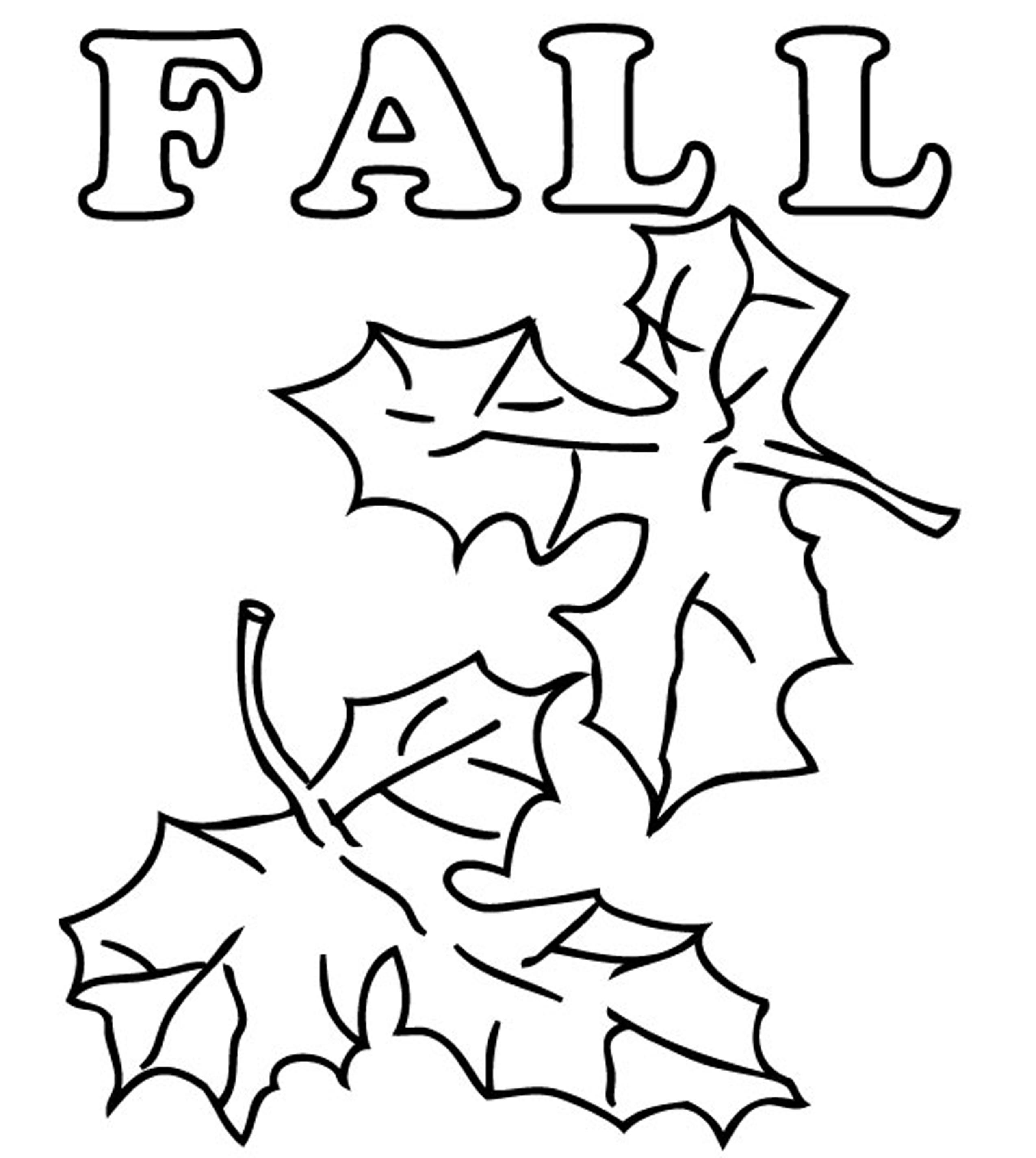 Pile Of Leaves Coloring Pages At GetColorings Free Printable 
