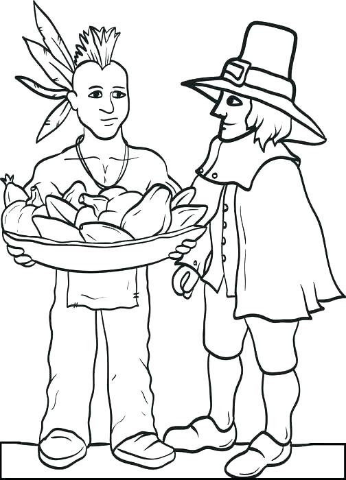 pilgrim-and-indian-coloring-pages-thanksgiving-at-getcolorings