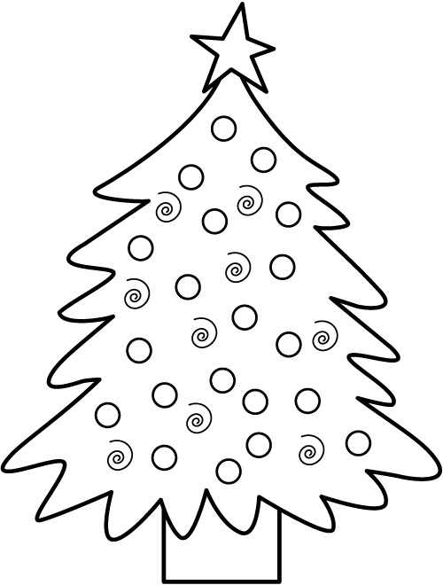 Pine Tree Coloring Page at GetColorings.com | Free printable colorings