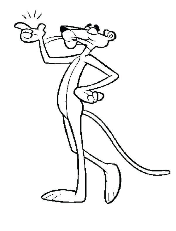 Pink Panther Coloring Pages at GetColorings.com | Free printable