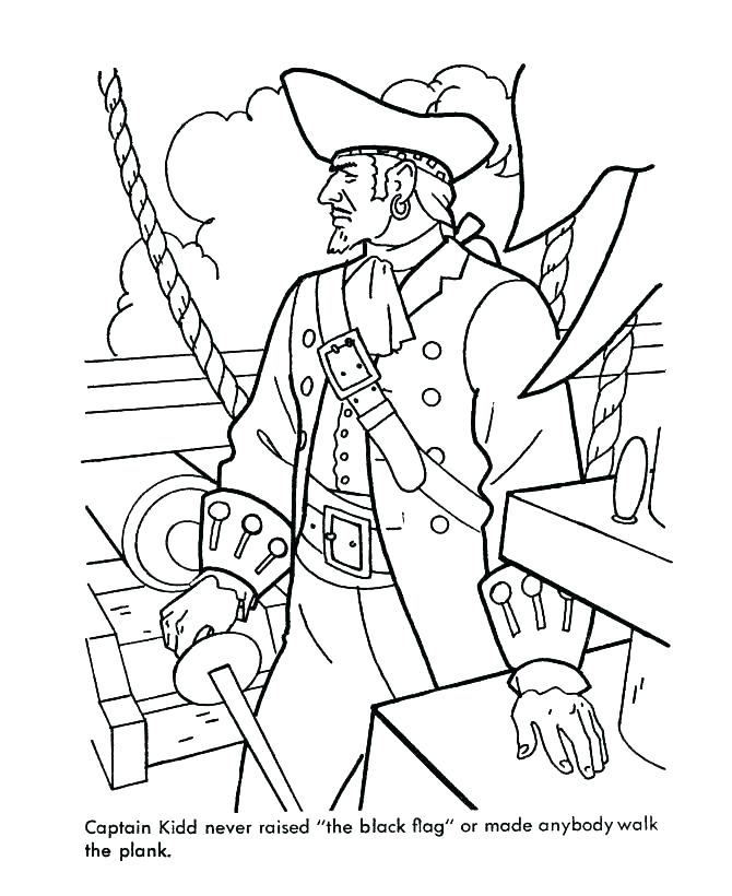 Pirate Flag Coloring Page At GetColorings Free Printable 