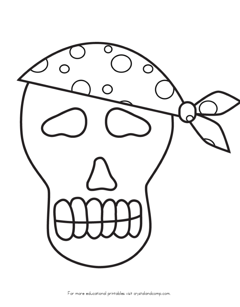 Pirate Skeleton Coloring Pages at GetColorings.com | Free printable