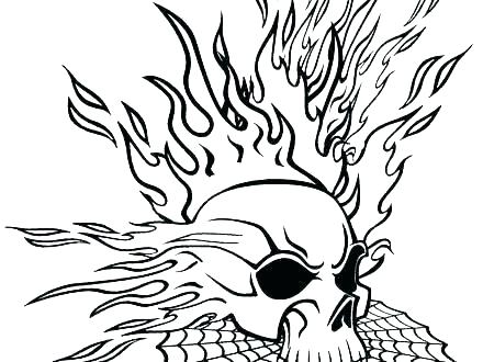 Pirate Skull Coloring Pages at GetColorings.com | Free printable