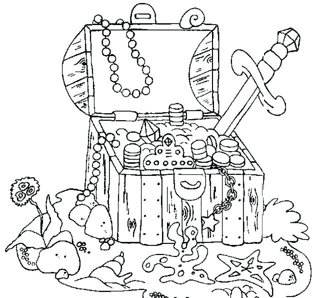 Pirate Treasure Chest Coloring Pages At GetColorings Free Printable Colorings Pages To